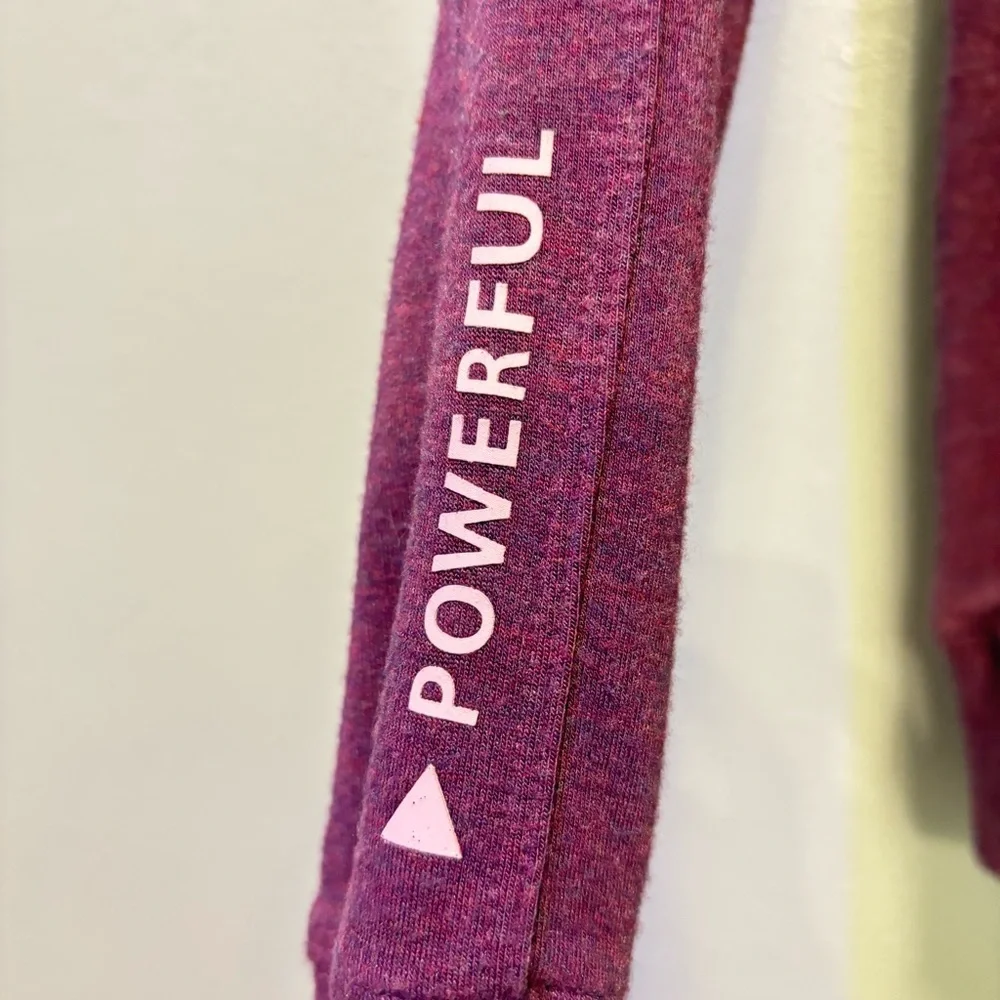 Athleta Girl Plum Thumb Hole Pocket Hoodie Sweater Size XL - Picture 5 of 9
